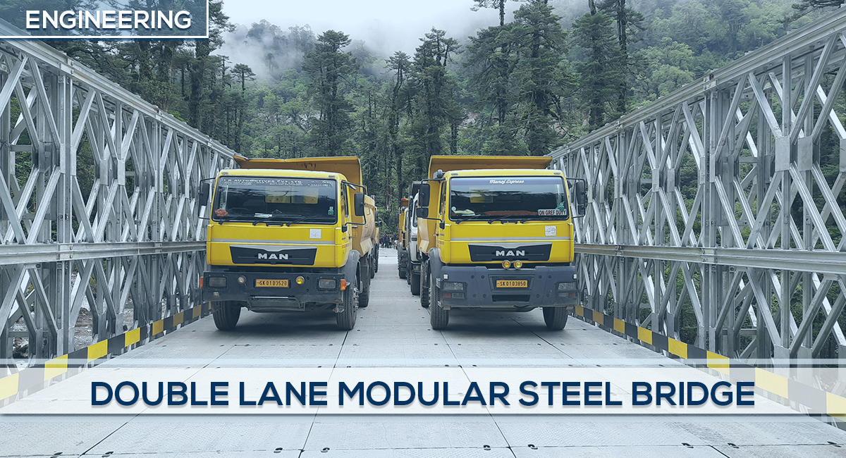 Double Lane Modular Steel Bridge